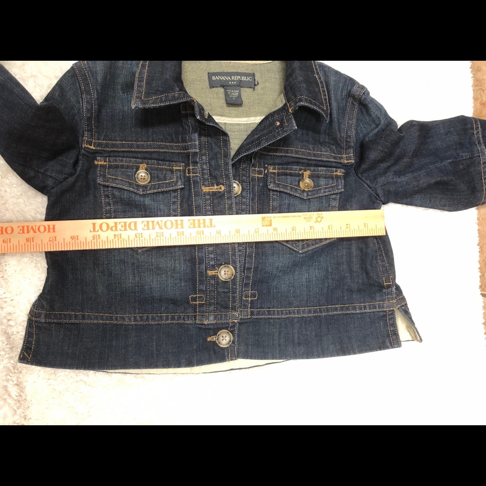 BANANA REPUBLIC JEANS JACKET ((618) - Picture 4 of 7
